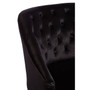 Darwin Black Velvet Chair