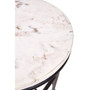 Shalimar Cross Design Round Side Table