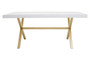 Sadras White Wash Mango Wood Dining Table