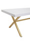 Sadras White Wash Mango Wood Dining Table