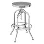 Gator Silver Adjustable Stool
