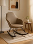 Kolding Light Grey Rocking Chair