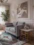 Aprilia White Marble Side Table