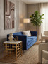 Aprilia White Marble Side Table