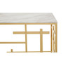 Aprilia White Marble Console Table