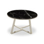 Alvaro Coffee Table with Black Marble Top