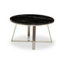 Alvaro Coffee Table with Black Marble Top