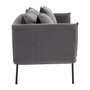 Kolding Grey Fabric Sofa