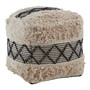 Cefena White Pouffe