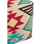 Cefena Assorted Colours Pouffe