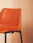 Dalston Camel Bar Chair With Black Legs