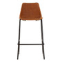 Dalston Camel Bar Stool with Black Legs