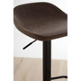 Dalston Mocha Adjustable Bar Stool