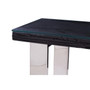 Kerala Black U-Shaped Base Console Table