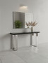 Kerala Small Black Console Table