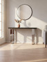 Kerala Small Black Console Table