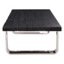 Kerala Black U-Shaped Base Coffee Table