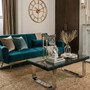 Kerala Black U Shaped Base Coffee Table