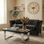 Kerala Black U Shaped Base Coffee Table