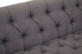 Surina Three Seat Grey Fabric Sofa
