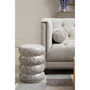 Surina Two Seat Stone Fabric Sofa
