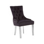 Richmond Black Velvet Dining Chair