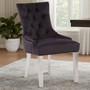 Richmond Black Velvet Dining Chair