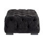 Fenton Black Fabric Footstool Fenton Black Fabric Footstool