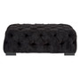 Fenton Black Fabric Footstool Fenton Black Fabric Footstool