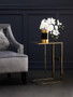 Faye Grey Velvet Chair