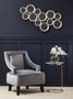 Faye Grey Velvet Chair