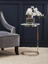 Faye Grey Velvet Chair