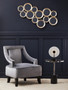 Faye Grey Velvet Chair