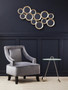 Faye Grey Velvet Chair