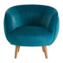 Oscar Teal Fabric Chair Oscar Teal Fabric Chair