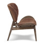 Vinsi Brown Velvet Chair With Button Detail