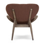 Vinsi Brown Velvet Chair With Button Detail