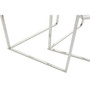 Herber Set of 2 Silver Finish Tables
