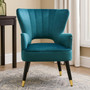 Sloan Green Velvet Armchair