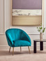 Tania Blue Occasional Chair
