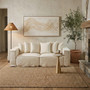 Marseille 3 Seat Cream Sofa