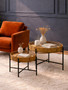 Batu Set Of 2 Natural Rattan Side Tables