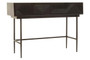 Jakara Black Finish Console Table with 2 Drawers