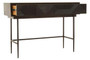Jakara Black Finish Console Table with 2 Drawers