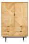 Jakara Natural Finish Cabinet with Drawers