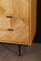 Jakara Natural Finish Cabinet with Drawers