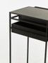 Judd Black Finish 6 Drawer Console Table