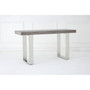 Ulmus Grey Elm Wood Console Table
