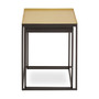 Rabia Gold And Silver Nest Of 2 Tables