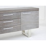 Ulmus Grey Elm Wood  Sideboard
